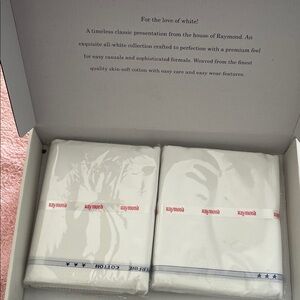 Raymond Classic White Men's white cotton cloth gift